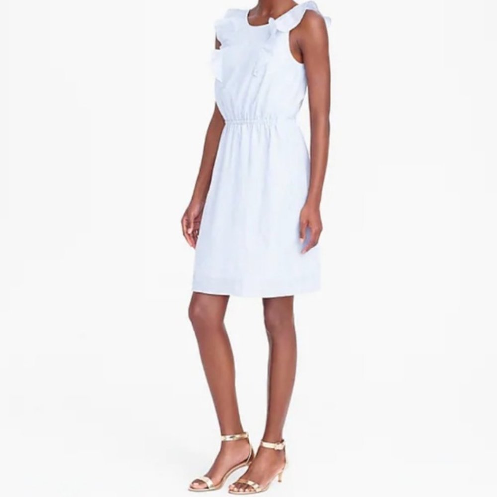 J Crew Factory Ruffle Dress